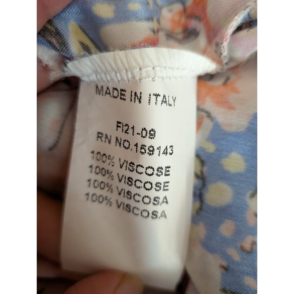 FRNCH Amira Maxi Dress in Provence Floral Size Medium Cottagecore Preppy - Picture 4 of 10